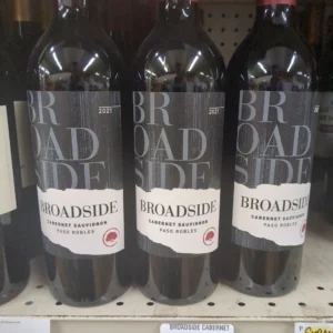 Broadside Cabernet Sauvignon, paso robles 750 ml