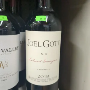 Joel Gott, Cabernet Sauvignon 750ml